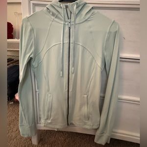 Lululemon hooded define jacket in mint green